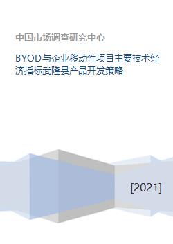 BYOD與企業(yè)移動性項(xiàng)目技術(shù)經(jīng)濟(jì)指標(biāo)分析及武隆縣產(chǎn)品開發(fā)策略